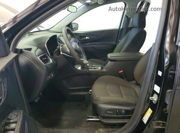 2GNAXUEV4L6212365 2020 CHEVROLET EQUINOX Black წინა სალონის ხედი