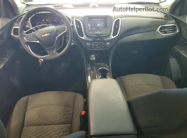 2GNAXUEV4L6212365 2020 CHEVROLET EQUINOX Black წინა პანელის ხედი