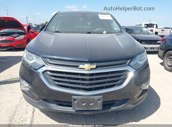 2GNAXUEV4L6219123 2020 CHEVROLET EQUINOX Серый Вид панели приборов