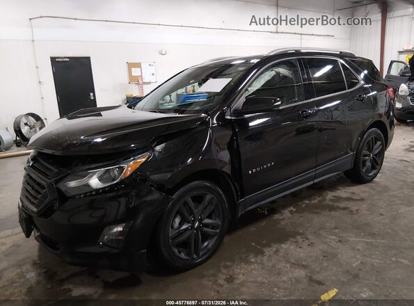 2GNAXUEV5L6160664 2020 CHEVROLET EQUINOX Черный Передняя левая четверть
