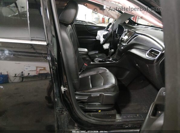 2GNAXUEV5L6160664 2020 CHEVROLET EQUINOX Черный Вид салона спереди