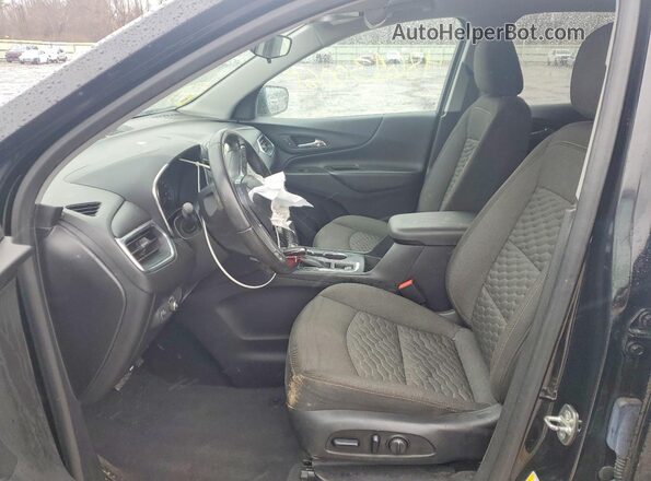 2GNAXUEV6K6239131 2019 CHEVROLET EQUINOX Black Widok wnętrza z przodu