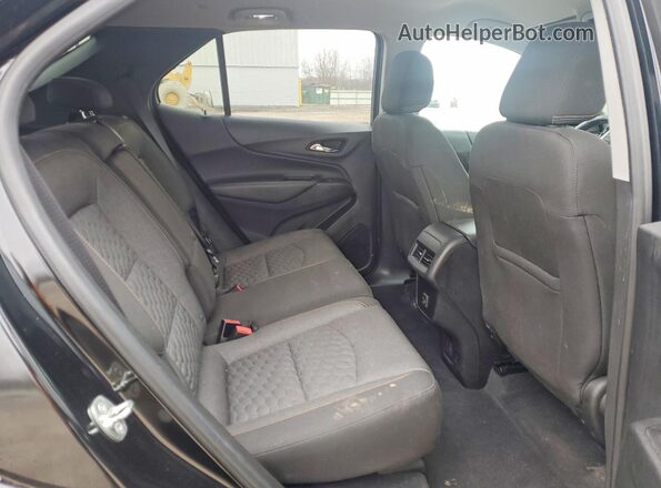 2GNAXUEV6K6239131 2019 CHEVROLET EQUINOX Black Widok wnętrza z tyłu