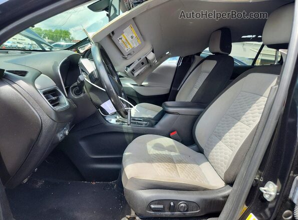 2GNAXUEV6K6243258 2019 CHEVROLET EQUINOX Черный Вид салона спереди