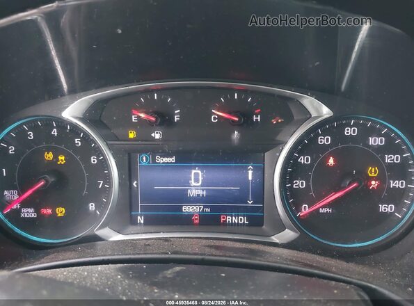 2GNAXUEV6L6285091 2020 CHEVROLET EQUINOX Black უკანა სავარძლების ხედი