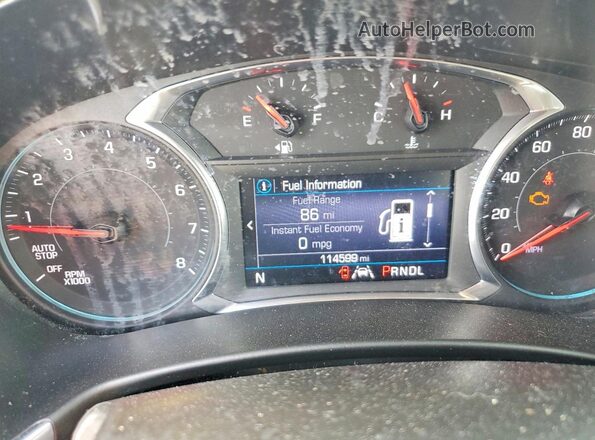 2GNAXUEV6M6161999 2021 CHEVROLET EQUINOX Silver ხელსაწყოთა პანელის ხედი