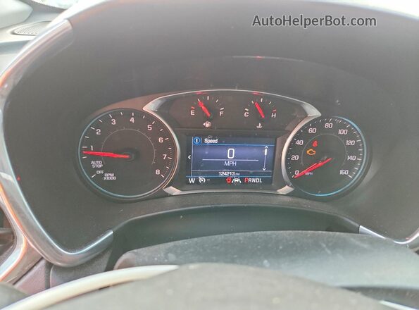 2GNAXUEV7L6208598 2020 CHEVROLET EQUINOX Черный Вид щитка приборов