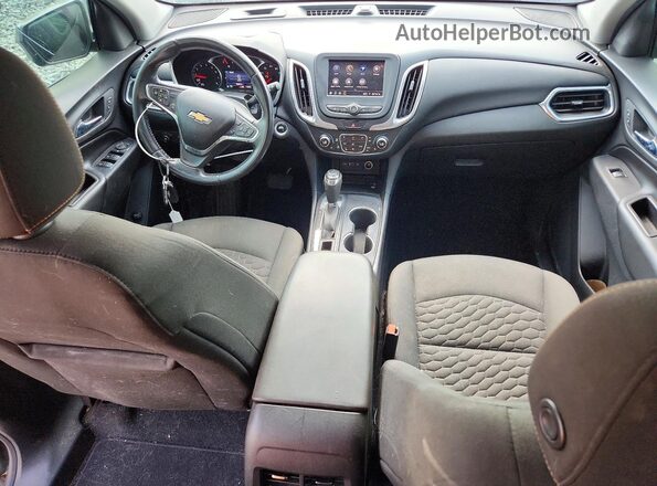 2GNAXUEV7L6208598 2020 CHEVROLET EQUINOX Черный Вид панели приборов