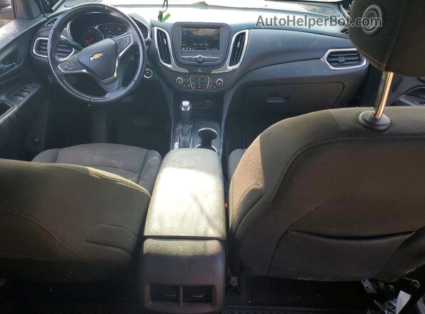 2GNAXUEV8K6112140 2019 CHEVROLET EQUINOX Black Widok deski rozdzielczej