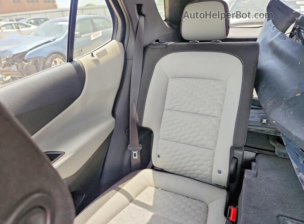 2GNAXUEV8L6192153 2020 CHEVROLET EQUINOX White Rear seats view