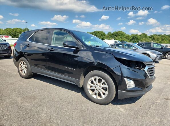 2GNAXUEV8M6102680 2021 CHEVROLET EQUINOX Black Widok wnętrza 360 stopni
