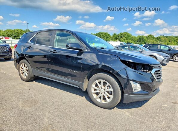 2GNAXUEV8M6102680 2021 CHEVROLET EQUINOX Black Przód prawy