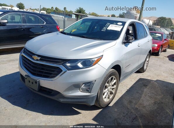 2GNAXUEV9K6116505 2019 CHEVROLET EQUINOX Серебряный Передняя левая четверть