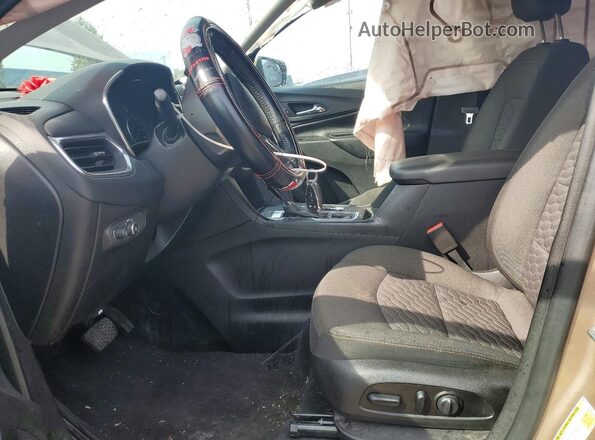 2GNAXUEV9K6200436 2019 CHEVROLET EQUINOX Tan Вид салону спереду