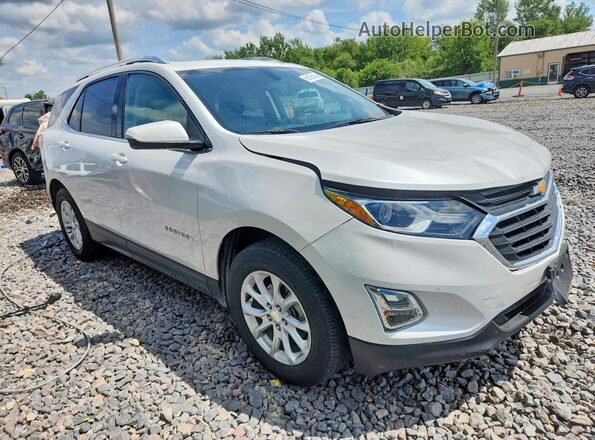 2GNAXUEV9K6220735 2019 CHEVROLET EQUINOX White Передня права чверть
