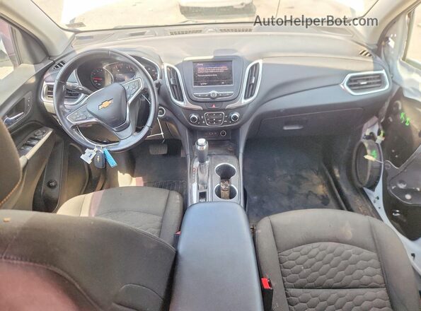 2GNAXUEV9L6201880 2020 CHEVROLET EQUINOX White Вид панелі приладів