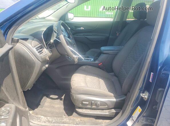 2GNAXUEV9M6134814 2021 CHEVROLET EQUINOX Blue Вид салону спереду
