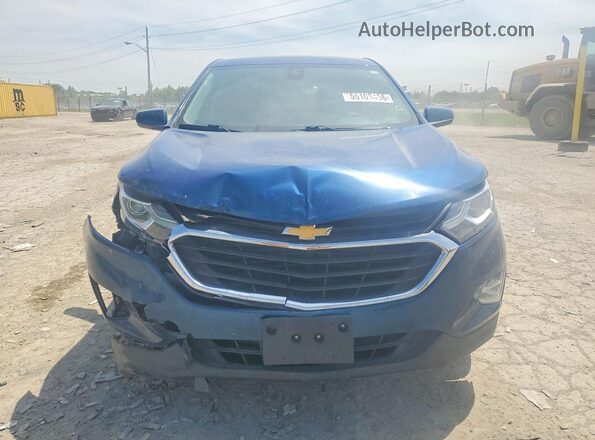2GNAXUEV9M6134814 2021 CHEVROLET EQUINOX Blue Вид спереду