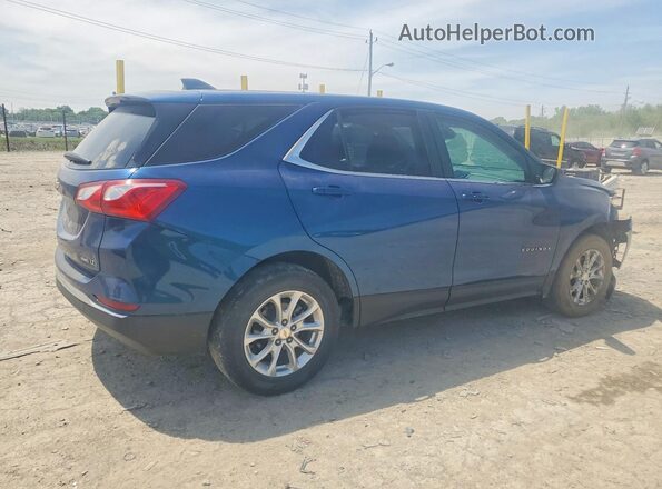 2GNAXUEV9M6134814 2021 CHEVROLET EQUINOX Blue Задня права чверть