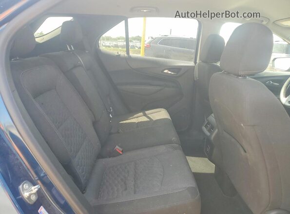 2GNAXUEV9M6134814 2021 CHEVROLET EQUINOX Blue Вид задньої частини салону