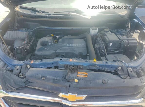 2GNAXUEV9M6134814 2021 CHEVROLET EQUINOX Blue Вид підкапотного простору
