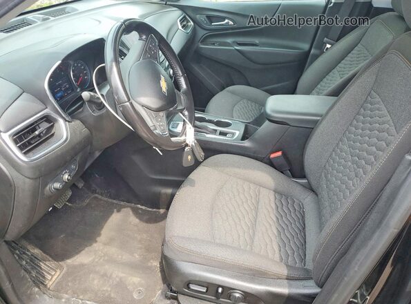 2GNAXUEVXM6116547 2021 CHEVROLET EQUINOX Black Widok wnętrza z przodu