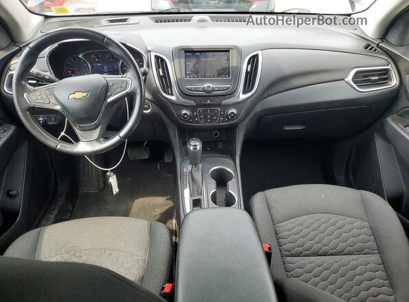 2GNAXUEVXM6116547 2021 CHEVROLET EQUINOX Black Widok deski rozdzielczej