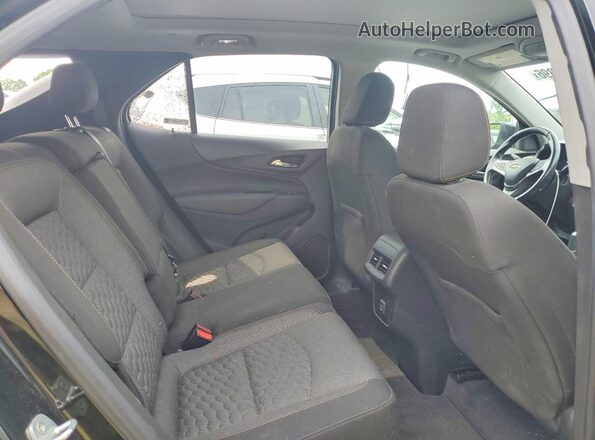 2GNAXUEVXM6116547 2021 CHEVROLET EQUINOX Black Widok wnętrza z tyłu
