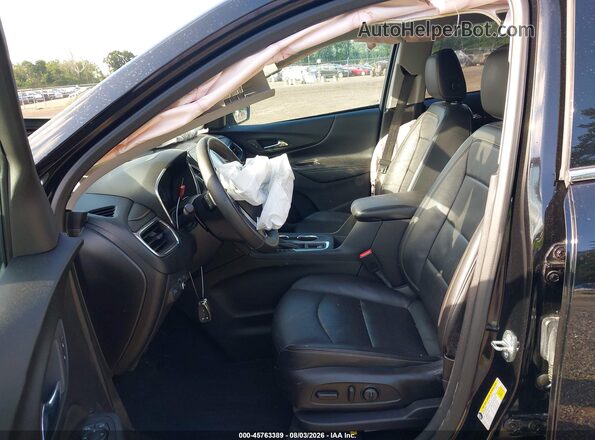 2GNAXVEV2J6102529 2018 CHEVROLET EQUINOX Черный Вид салона спереди