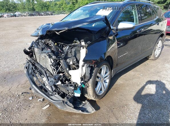2GNAXVEV2J6102529 2018 CHEVROLET EQUINOX Черный Вид спереди
