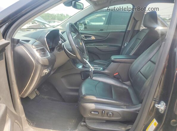 2GNAXVEV7J6132898 2018 CHEVROLET EQUINOX Black Вид салону спереду