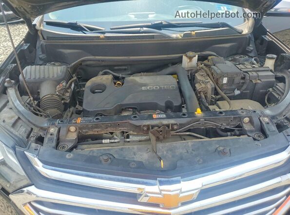 2GNAXVEV7J6132898 2018 CHEVROLET EQUINOX Black Вид задньої частини салону