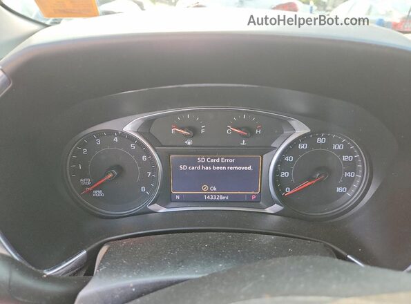 2GNAXVEX1L6197329 2020 CHEVROLET EQUINOX Black Սարքավորումների վահանակի տեսք