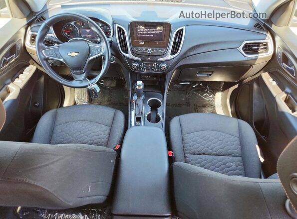 2GNAXVEX2K6161311 2019 CHEVROLET EQUINOX Black წინა პანელის ხედი