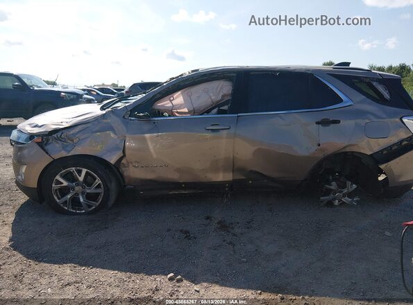 2GNAXVEX4K6271938 2019 CHEVROLET EQUINOX Tan Widok wnętrza z tyłu