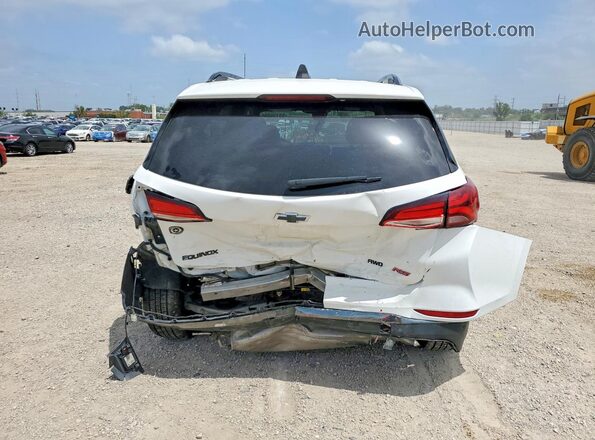 2GNAXWEV0N6142295 2022 CHEVROLET EQUINOX White Вид ззаду