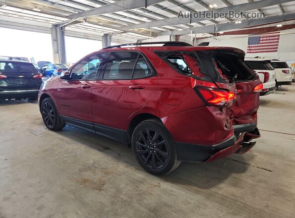 2GNAXWEV8N6145784 2022 CHEVROLET EQUINOX Red Tył lewy
