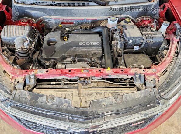 2GNAXWEV8N6145784 2022 CHEVROLET EQUINOX Red Widok wnętrza z tyłu