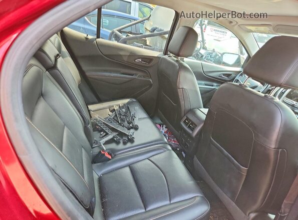2GNAXWEX0J6185434 2018 CHEVROLET EQUINOX Бордовый Вид задней части салона