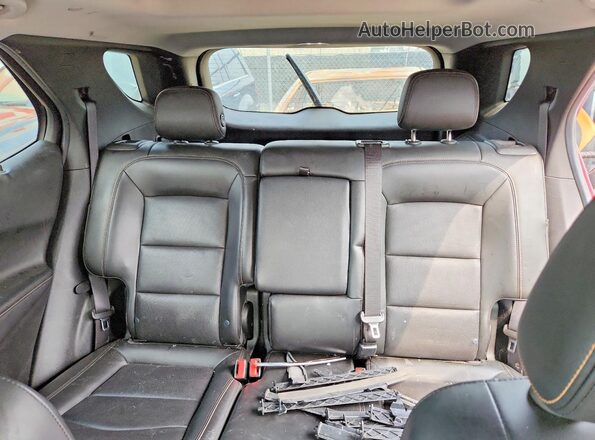 2GNAXWEX0J6185434 2018 CHEVROLET EQUINOX Бордовый Вид задних сидений
