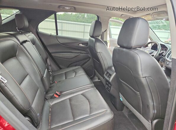 2GNAXWEX0J6197938 2018 CHEVROLET EQUINOX Red Widok wnętrza z tyłu
