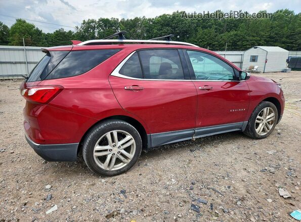 2GNAXWEX0J6197938 2018 CHEVROLET EQUINOX Red Tył prawy