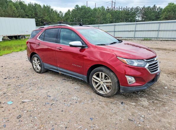 2GNAXWEX0J6197938 2018 CHEVROLET EQUINOX Red Przód prawy