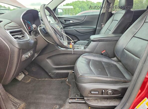 2GNAXWEX0J6197938 2018 CHEVROLET EQUINOX Red Widok wnętrza z przodu