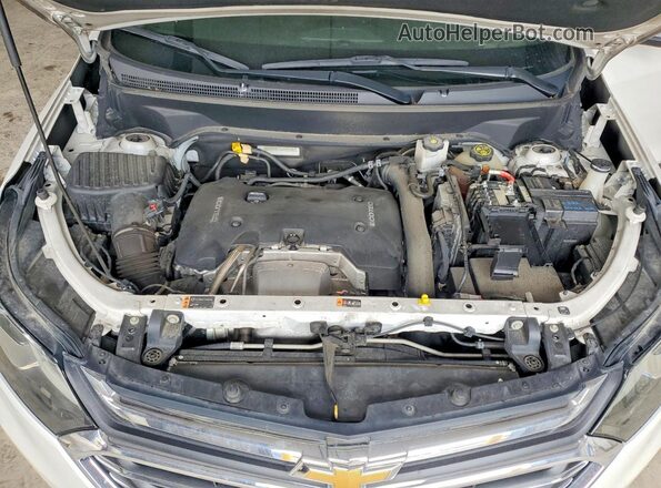 2GNAXWEX0J6219954 2018 CHEVROLET EQUINOX Белый Вид подкапотного пространства