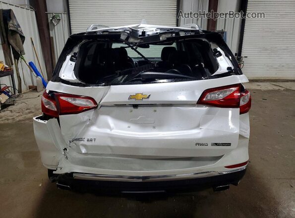 2GNAXWEX0J6219954 2018 CHEVROLET EQUINOX Белый Вид сзади