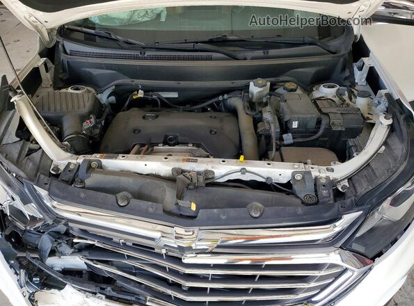 2GNAXWEX4J6321905 2018 CHEVROLET EQUINOX White Engine compartment view