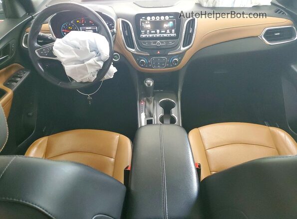 2GNAXWEX4J6321905 2018 CHEVROLET EQUINOX White Dashboard view