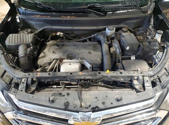 2GNAXWEX5J6266705 2018 CHEVROLET EQUINOX Black Engine compartment view