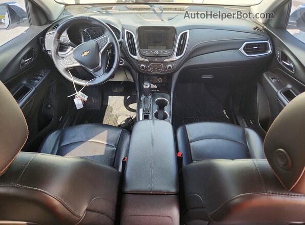 2GNAXWEX5J6293306 2018 CHEVROLET EQUINOX White წინა პანელის ხედი